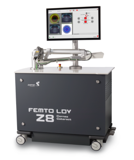 Láser de femtosegundo Ziemer Femto LDV Z8