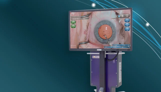 Sistema de visualización 3D NGENUITY Alcon